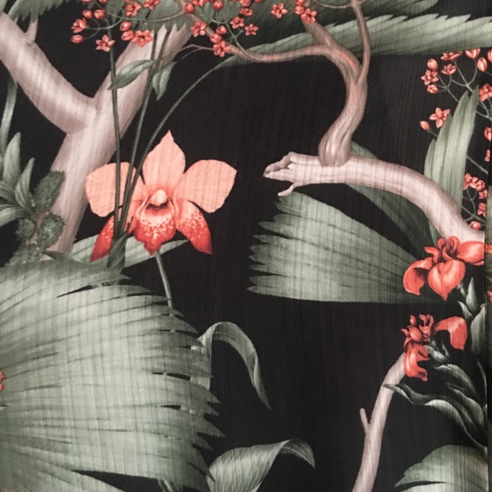 Johanna Ortiz x H&M palm greens flounce dress size Large - Picture 16 of 16